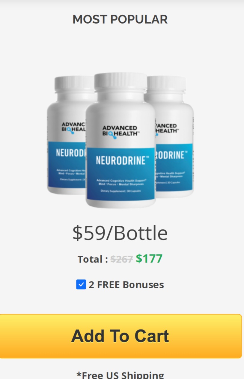 Neurodrine - 6 bottles